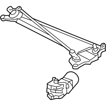 2011 Chevy Corvette Wiper Motor - 25820788