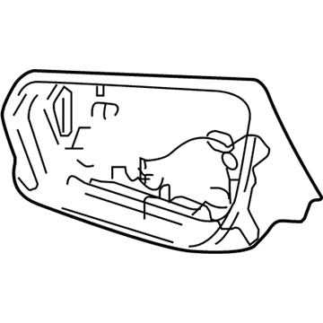 Chevy Equinox Mirror Cover - 84363341