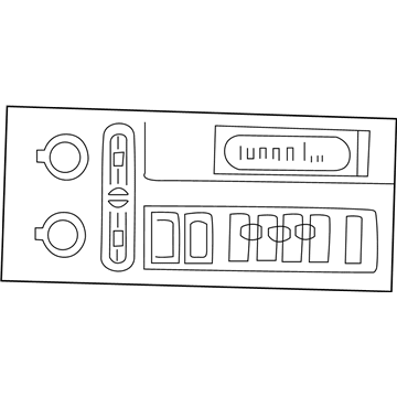 Chevy 10310449 Radio