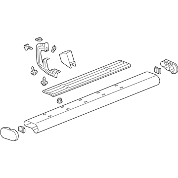 Chevy 22805681 Step Bar Assembly