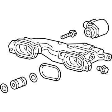 Cadillac 12686827 Water Manifold