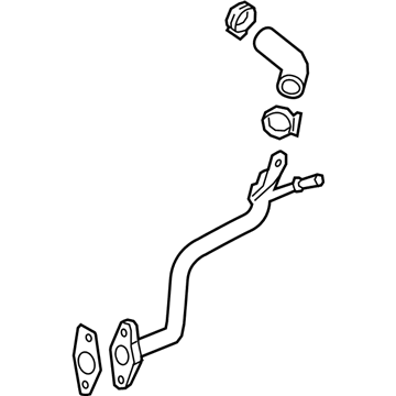 2018 Chevy Cruze Cooling Hose - 12667458