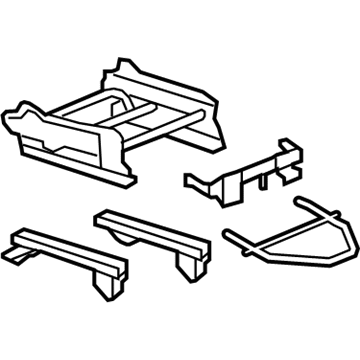 GMC 22913854 Seat Adjuster