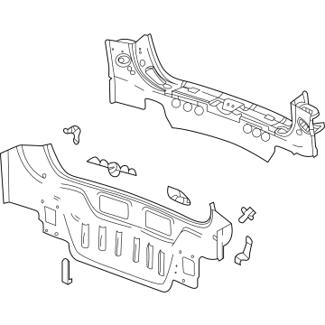 Chevy 84500369 Rear Body Panel