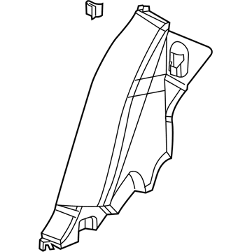 Saturn 15226212 Lower Quarter Trim