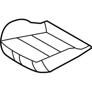 GM 13115626 Pad,Front Seat Cushion