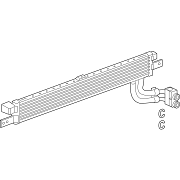 Buick 95383805 Auxiliary Cooler