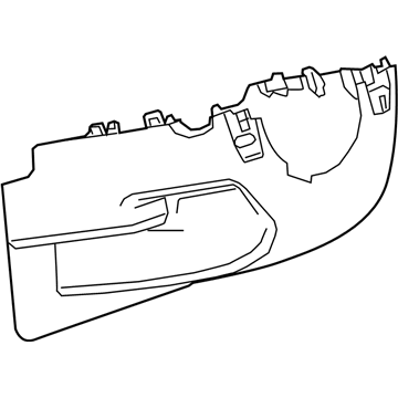 Chevy 42514710 Lower Shroud