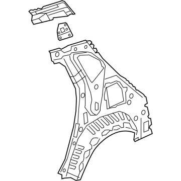 Buick 22980587 Wheelhouse Assembly