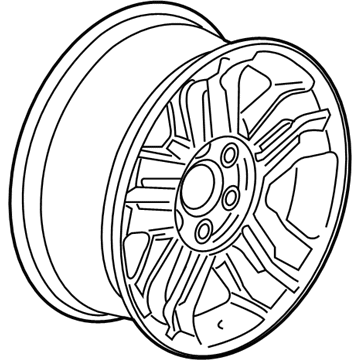 Chevy 9598055 Wheel, Alloy