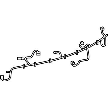 GM 22774334 Harness Assembly, Rear Object Alarm Sensor Wiring