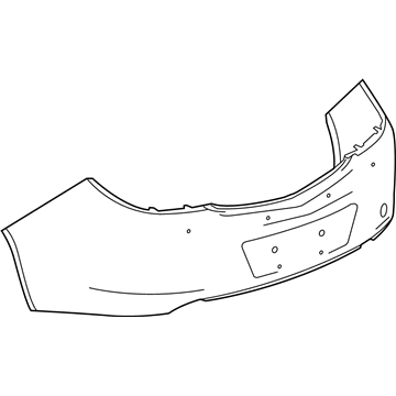 Buick 13243346 Bumper Cover