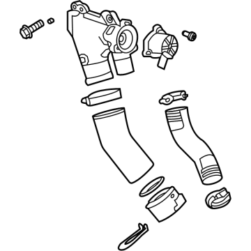 Cadillac 12672182 Air Inlet Tube