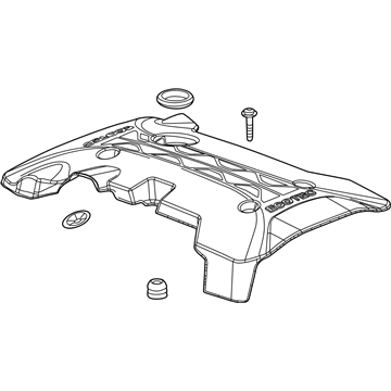 Chevy 25201312 Engine Cover