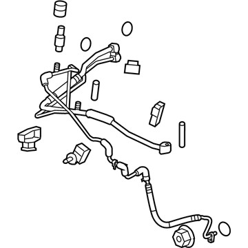 Cadillac 84429957 Pressure Hose