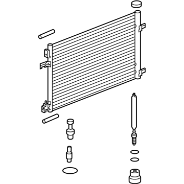 Cadillac 23305638 Condenser