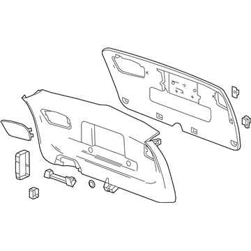 Buick 13487511 Lower Gate Trim