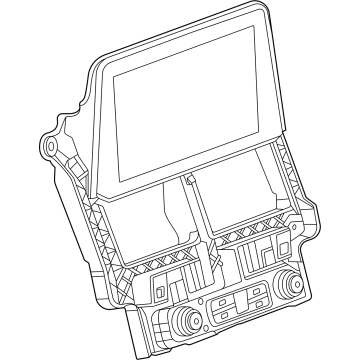 Chevy 84805425 Radio