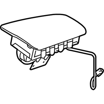 GM 20808617 Airbag,Instrument Panel