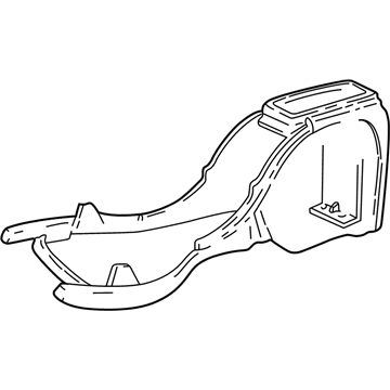 1999 Chevy S10 Center Console Base - 15017068