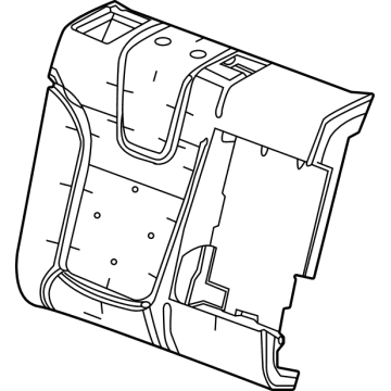 Buick 42594304 Seat Back Pad