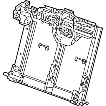 Buick 13535221 Seat Back Frame