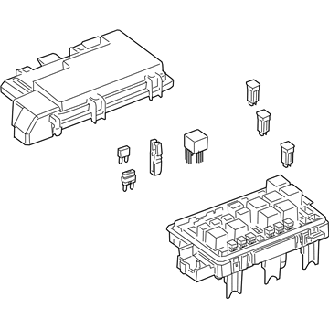 Saturn 25906446 Junction Block