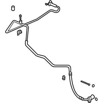 Saturn 15806521 Return Line Assembly