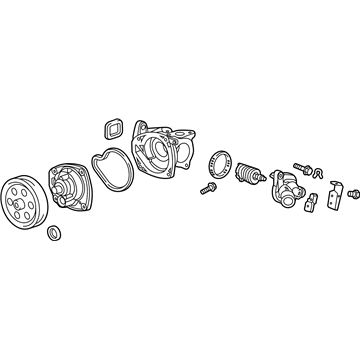 Cadillac 25201452 Water Pump Assembly