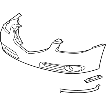 GM 20827024 Front Bumper Cover