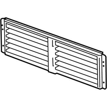 GM 84089659 Shutter Assembly, Front Bumper