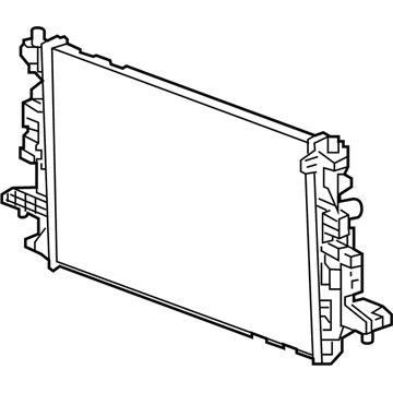 Chevy 23373819 Radiator