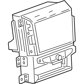 Chevy 84361015 Radio