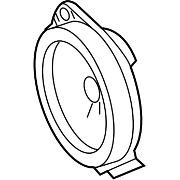 GM 23352773 Speaker Assembly, Radio Front Side Door