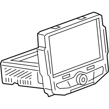 GM 86810831 RADIO ASM-RCVR & CONT ECCN=5A992