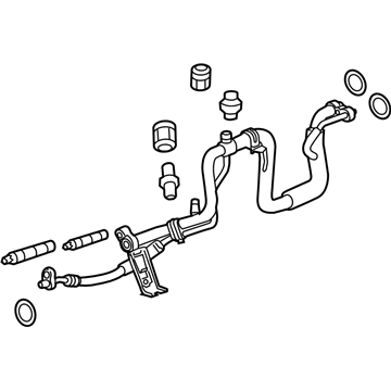 Chevy 84498822 Rear A/C Tube