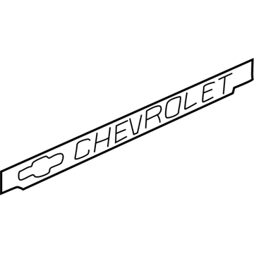 Chevy 15698114 Tail Gate Logo