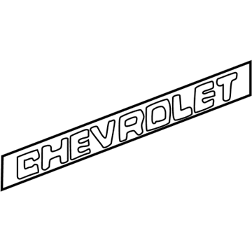 Chevy 15603689 Tail Gate Logo