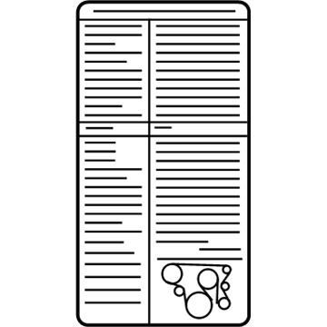 GM 25813279 Label,A/C Refrigerant Warning