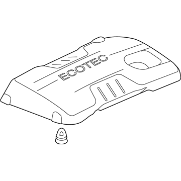 Saturn 12634977 Engine Cover