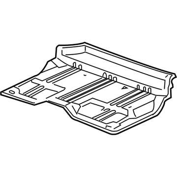 Hummer 15950124 Center Floor Pan