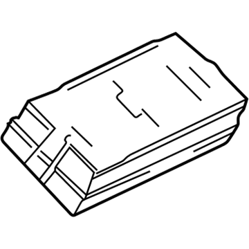 Cadillac 15394450 Fuse Box Cover