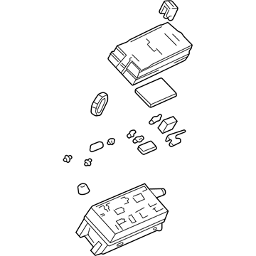 Cadillac 15404652 Fuse & Relay Box