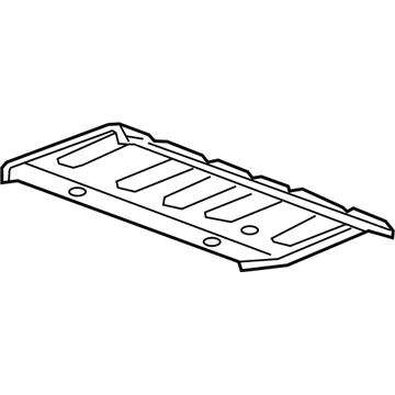 GM 13402958 Shield,Exhaust Rear Underbody Heat