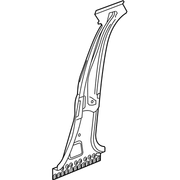 GM 84321755 Reinforcement Assembly, Ctr Plr Otr Pnl