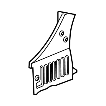 GM 84052637 Reinforcement, Rkr Jacking Rr