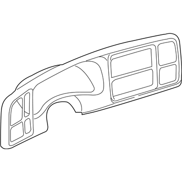 Chevy 15085844 Cluster Bezel