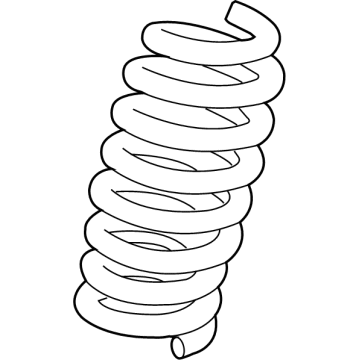 GM 84934186 SPRING-RR COIL