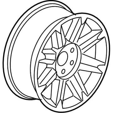 GMC Yukon XL 2500 Spare Wheel - 9597223