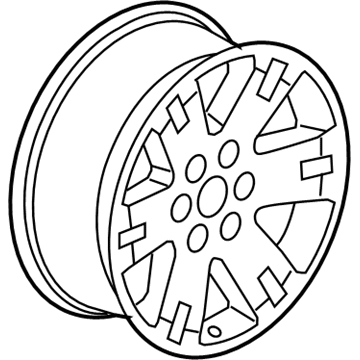 GMC 9596387 Wheel